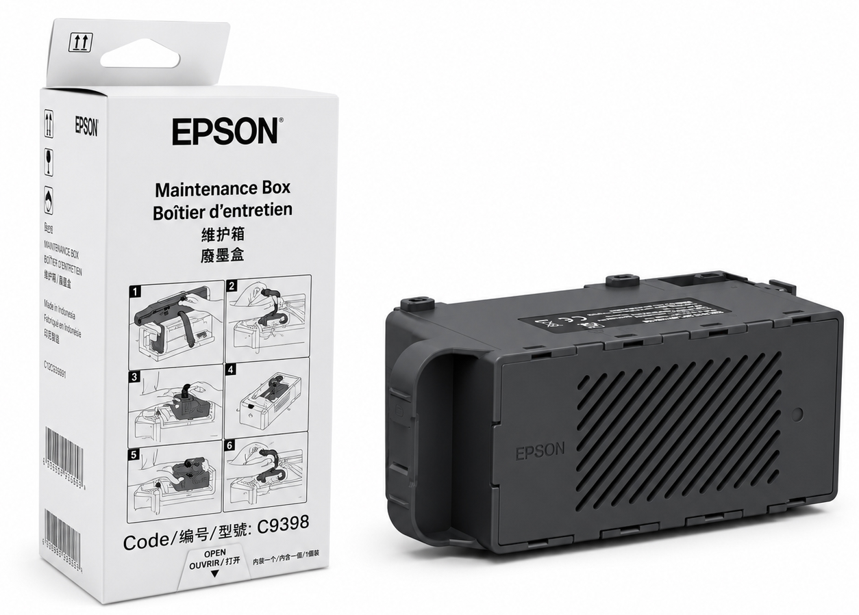 Epson Genuine Maintenance Box C12C939891 - ET-1910, ET-2910, ET-2911, ET-2920, ET-4900